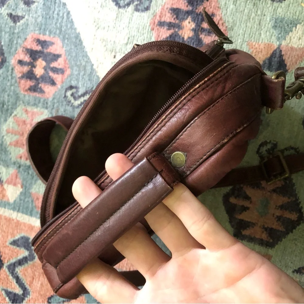 Vintage Leather Satchel Bag